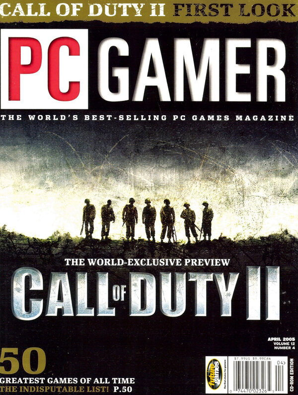 PC Gamer Issue 135 (April 2005) cover